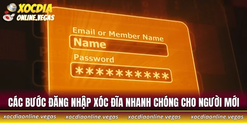 Các bước đăng nhập Xóc Đĩa nhanh chóng cho người mới