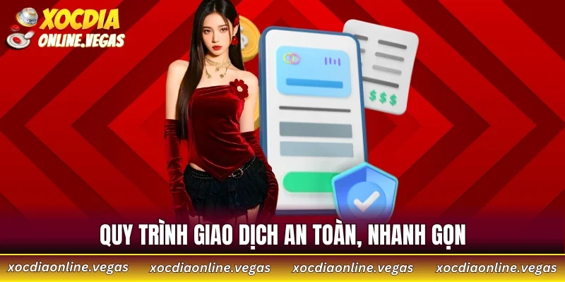 HAYWIN - Nhà Cái Uy Tín, Chất Lượng Hàng Đầu Châu Á 3 Quy trình giao dịch an toàn, nhanh gọn
