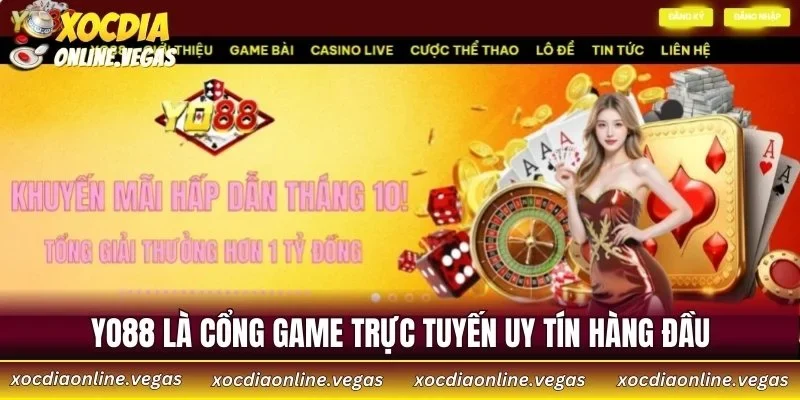 YO88 là cổng game trực tuyến uy tín hàng đầu